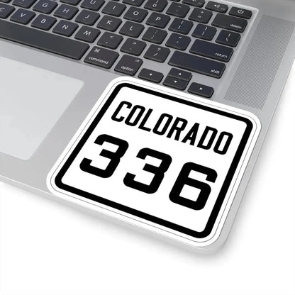 Colorado 336 1926 (Colorado) (Road Sign) STICKER Vinyl Kiss-Cut Decal - The Sticker Space
