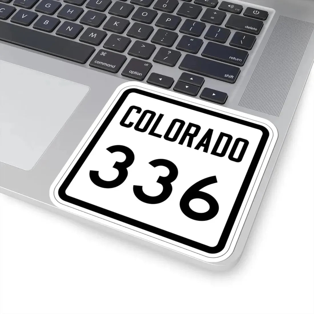 Colorado 336 1946 (Colorado) (Road Sign) STICKER Vinyl Kiss-Cut Decal - The Sticker Space