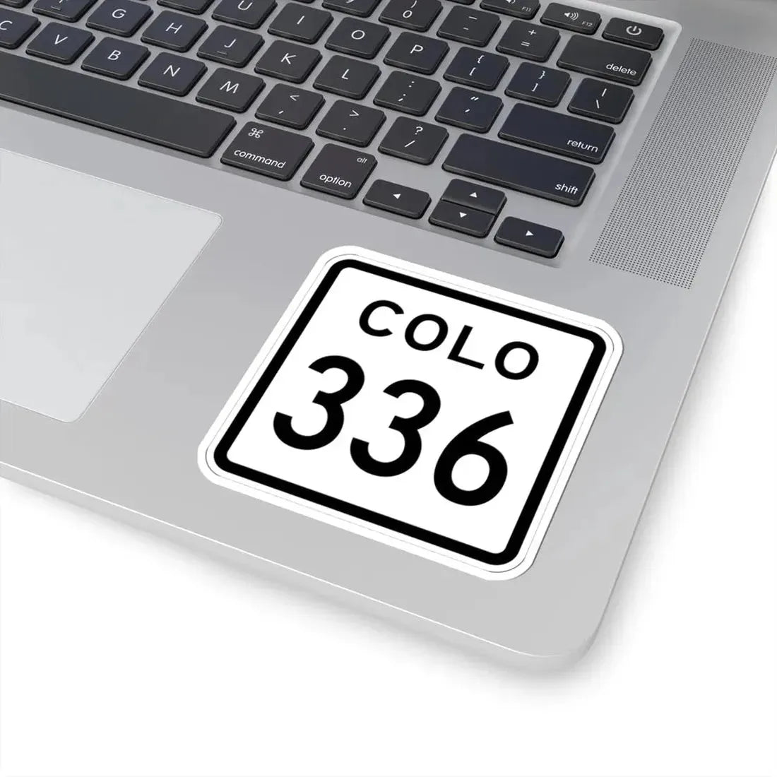Colorado 336 1952 (Colorado) (Road Sign) STICKER Vinyl Kiss-Cut Decal - The Sticker Space