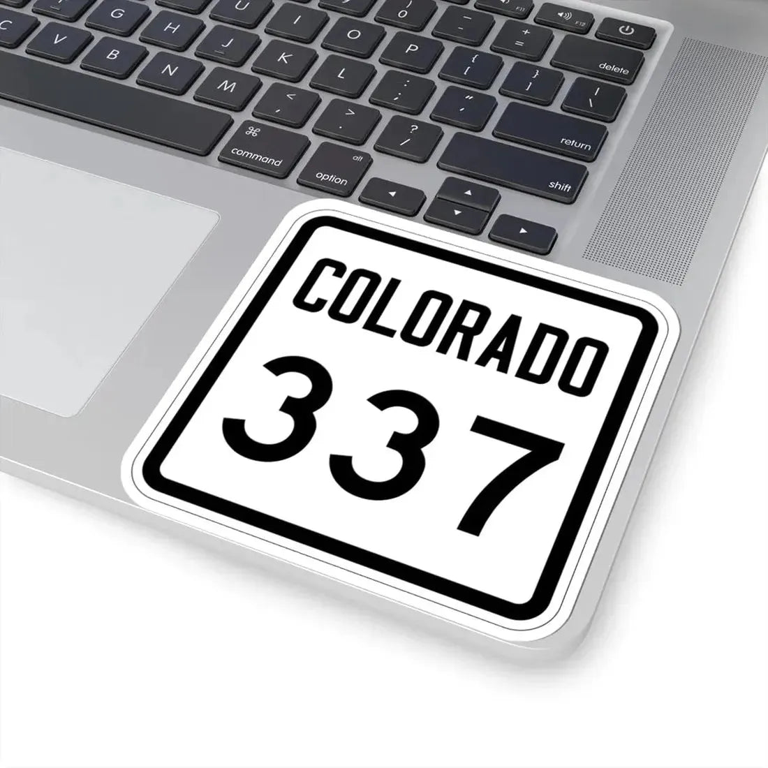 Colorado 337 1946 (Colorado) (Road Sign) STICKER Vinyl Kiss-Cut Decal - The Sticker Space