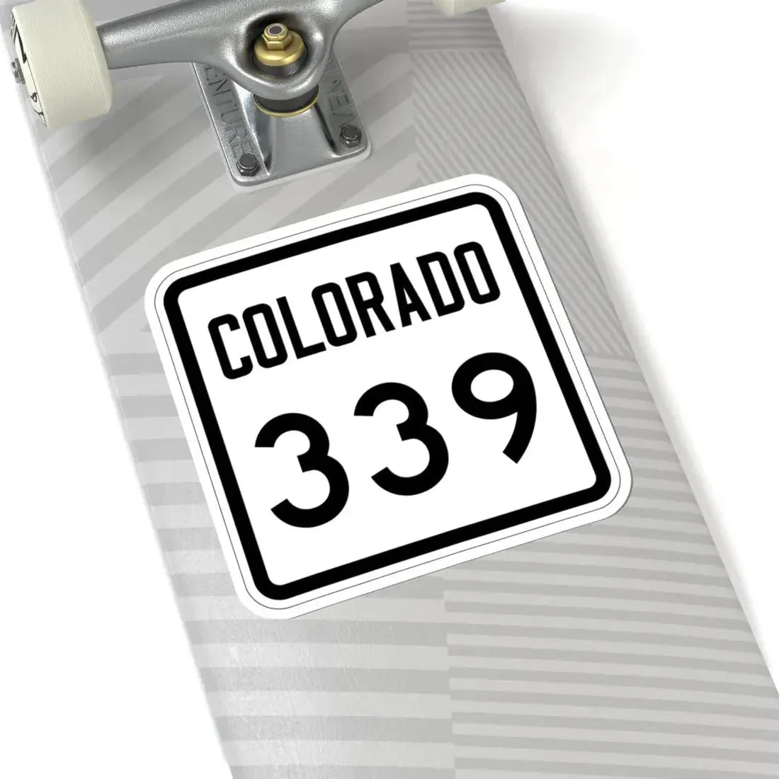 Colorado 339 1946 (Colorado) (Road Sign) STICKER Vinyl Kiss-Cut Decal - The Sticker Space