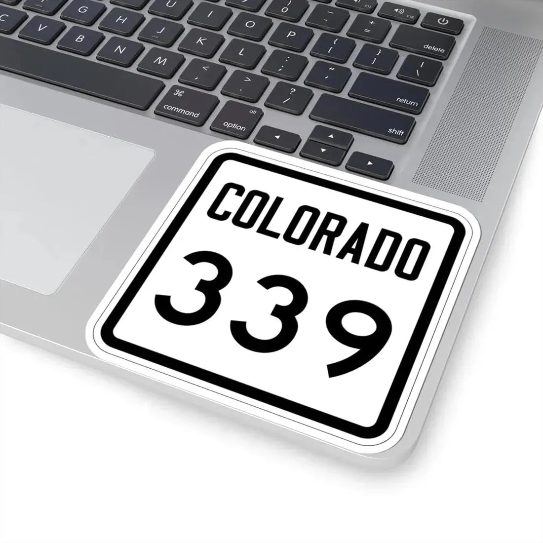 Colorado 339 1946 (Colorado) (Road Sign) STICKER Vinyl Kiss-Cut Decal - The Sticker Space