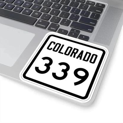 Colorado 339 1946 (Colorado) (Road Sign) STICKER Vinyl Kiss-Cut Decal - The Sticker Space