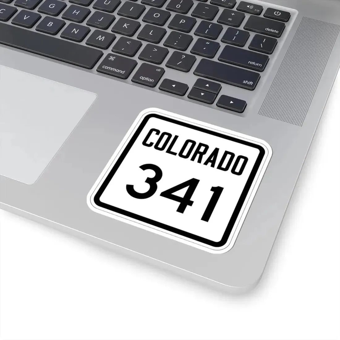Colorado 341 1946 (Colorado) (Road Sign) STICKER Vinyl Kiss-Cut Decal - The Sticker Space