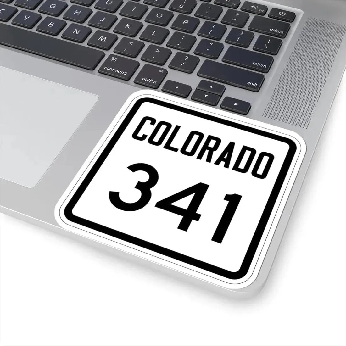 Colorado 341 1946 (Colorado) (Road Sign) STICKER Vinyl Kiss-Cut Decal - The Sticker Space