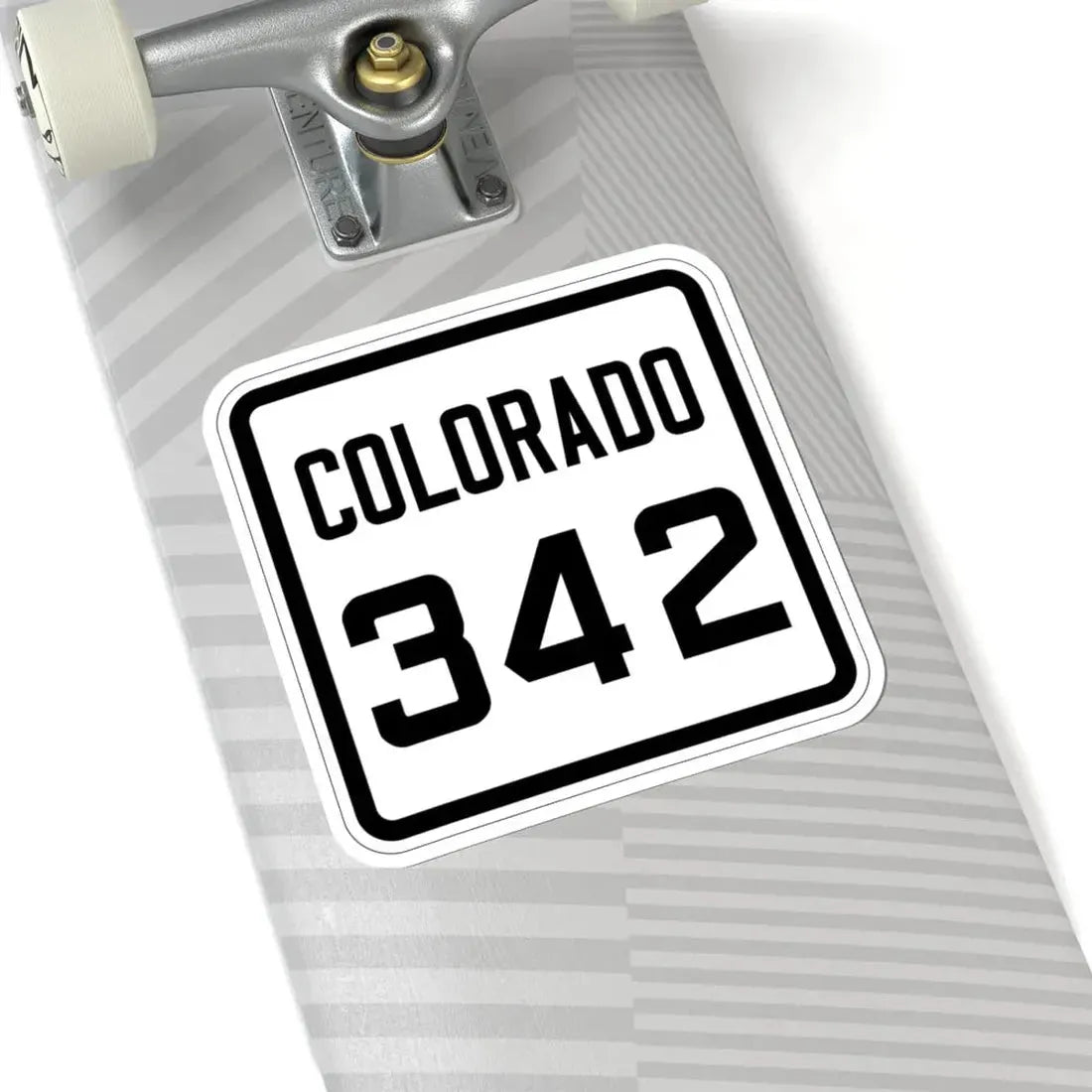 Colorado 342 1926 (Colorado) (Road Sign) STICKER Vinyl Kiss-Cut Decal - The Sticker Space