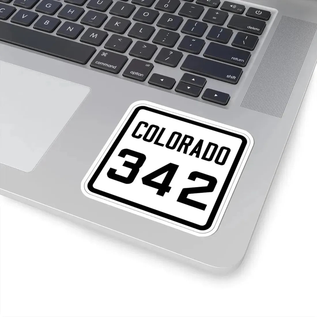 Colorado 342 1926 (Colorado) (Road Sign) STICKER Vinyl Kiss-Cut Decal - The Sticker Space