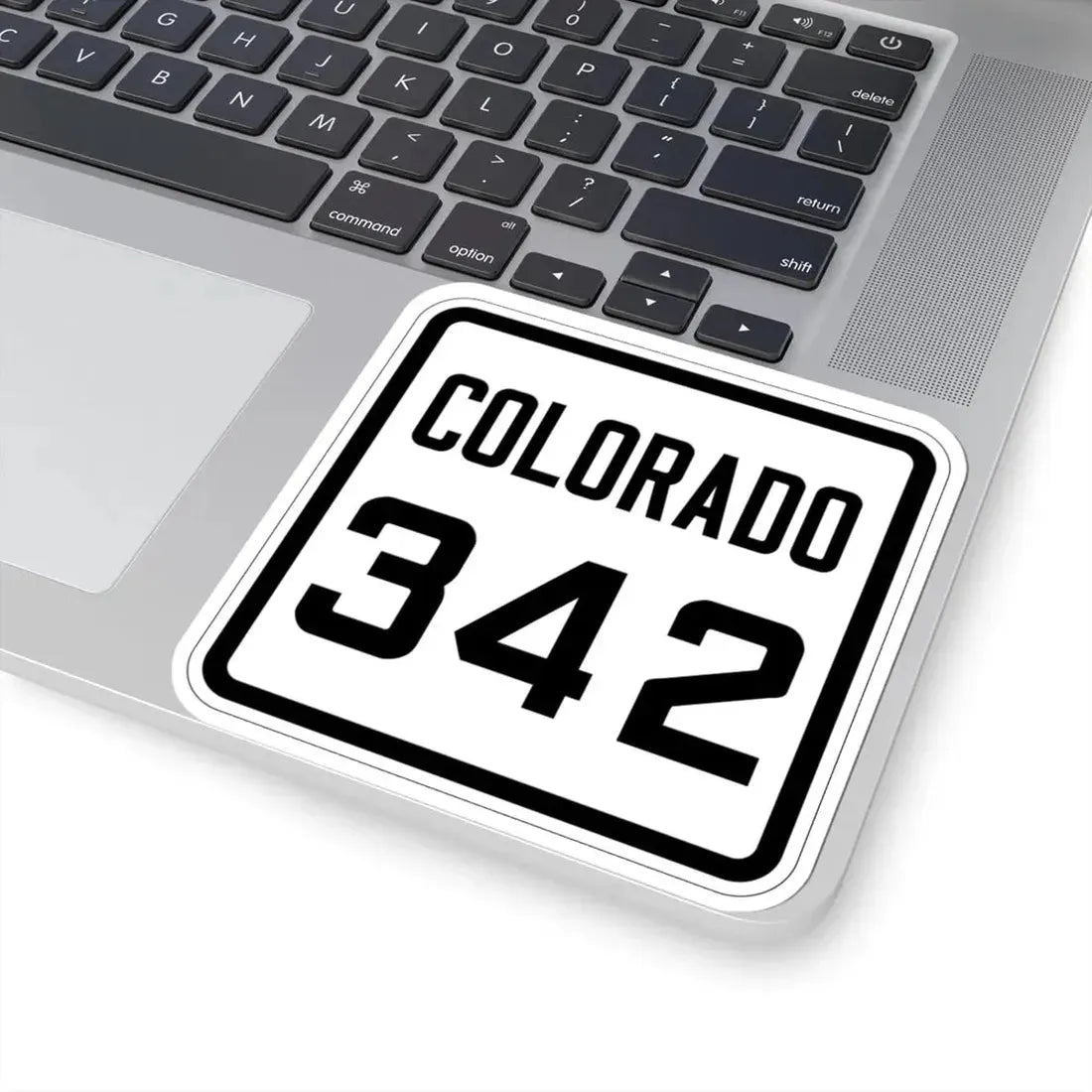 Colorado 342 1926 (Colorado) (Road Sign) STICKER Vinyl Kiss-Cut Decal - The Sticker Space