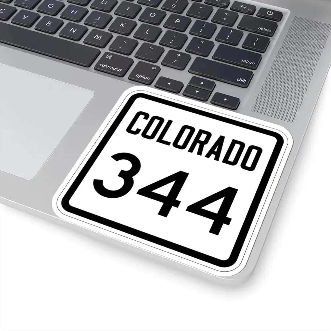 Colorado 344 1946 (Colorado) (Road Sign) STICKER Vinyl Kiss-Cut Decal - The Sticker Space