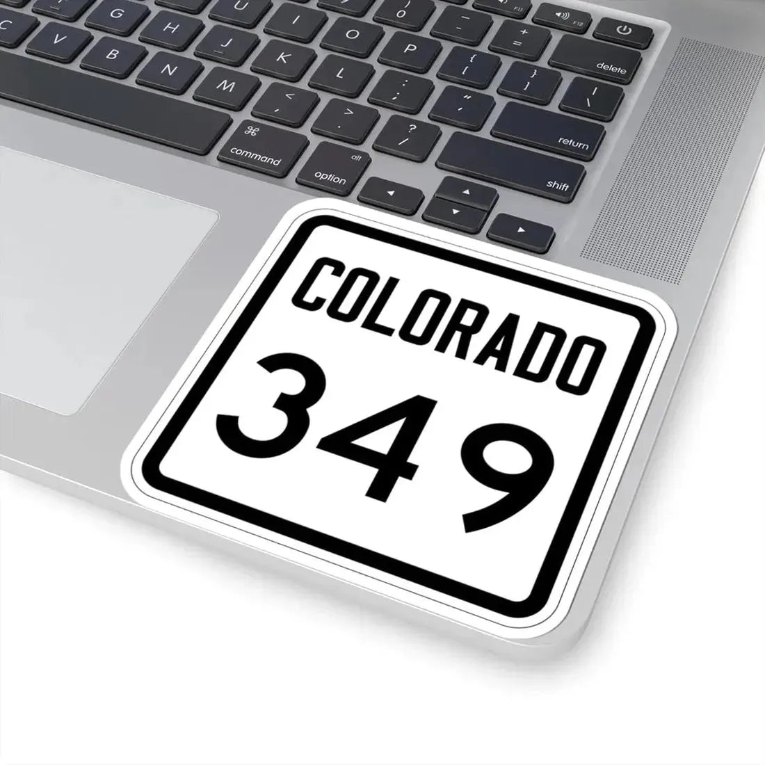 Colorado 349 1946 (Colorado) (Road Sign) STICKER Vinyl Kiss-Cut Decal - The Sticker Space
