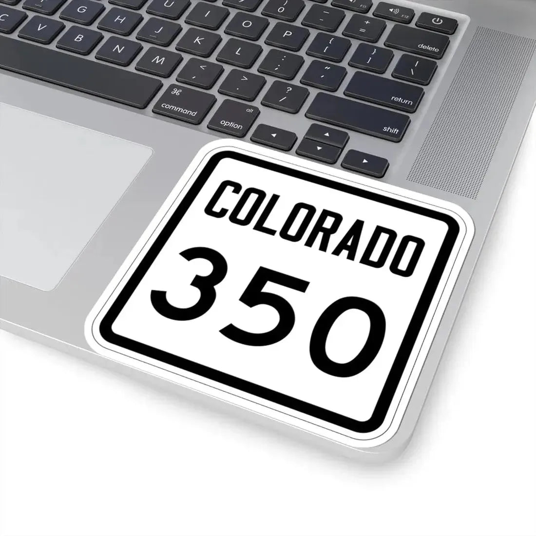 Colorado 350 1946 (Colorado) (Road Sign) STICKER Vinyl Kiss-Cut Decal - The Sticker Space