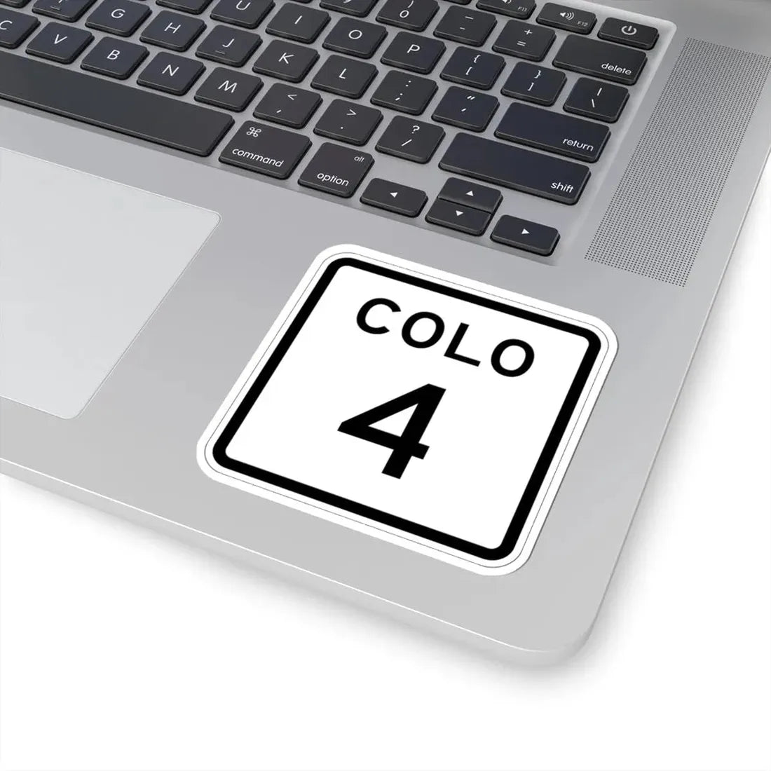 Colorado 4 1952 (Colorado) (Road Sign) STICKER Vinyl Kiss-Cut Decal - The Sticker Space