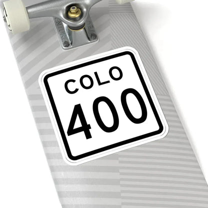 Colorado 400 1952 (Colorado) (Road Sign) STICKER Vinyl Kiss-Cut Decal - The Sticker Space