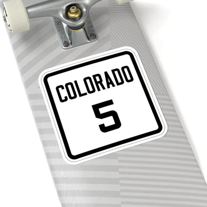 Colorado 5 1926 (Colorado) (Road Sign) STICKER Vinyl Kiss-Cut Decal - The Sticker Space