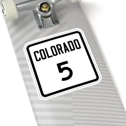 Colorado 5 1946 (Colorado) (Road Sign) STICKER Vinyl Kiss-Cut Decal - The Sticker Space