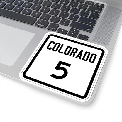 Colorado 5 1946 (Colorado) (Road Sign) STICKER Vinyl Kiss-Cut Decal - The Sticker Space
