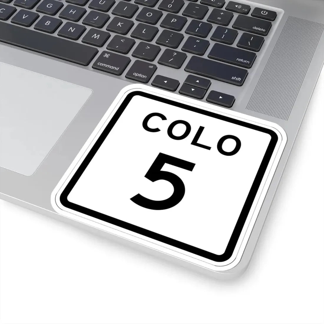 Colorado 5 1952 (Colorado) (Road Sign) STICKER Vinyl Kiss-Cut Decal - The Sticker Space
