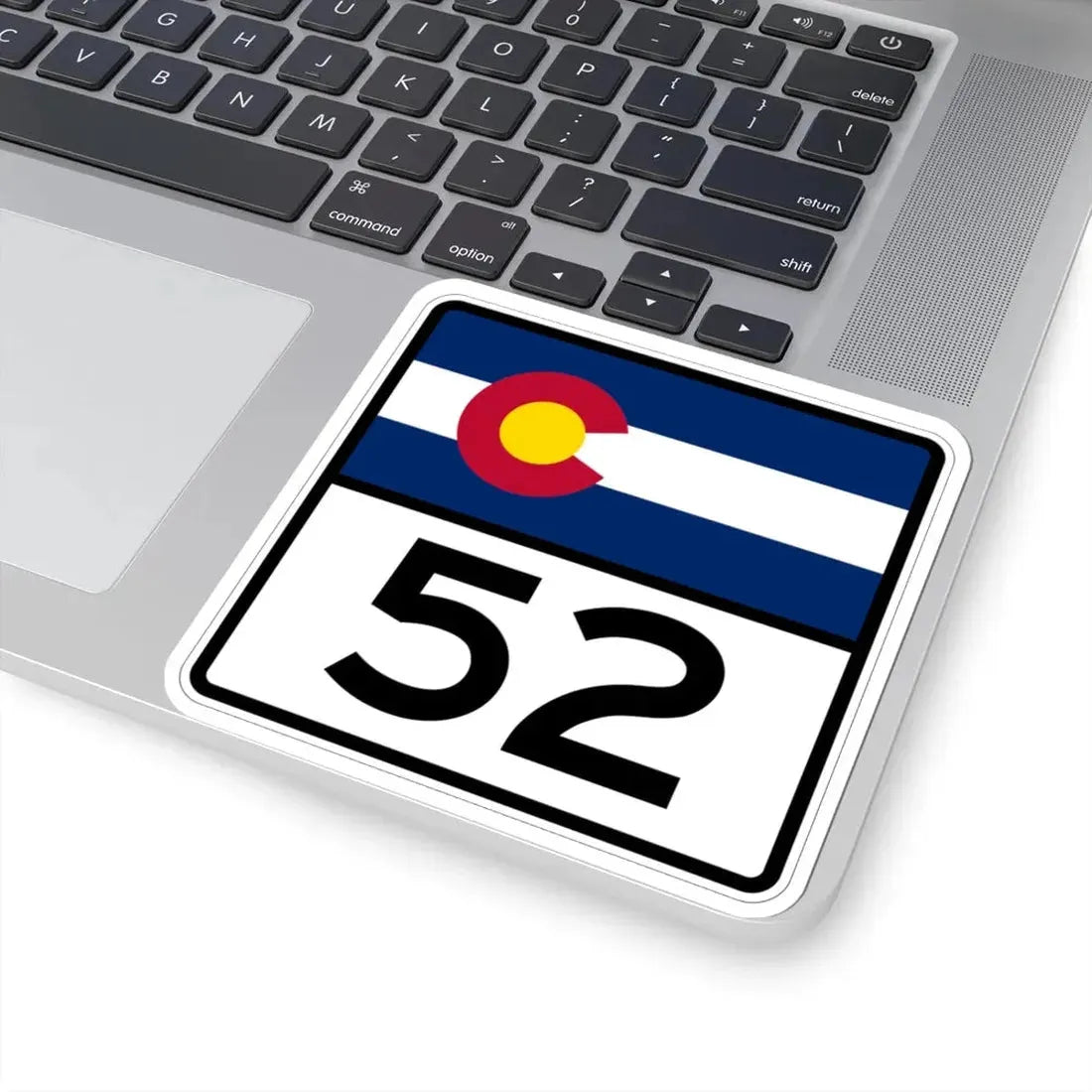 Colorado 52 (Colorado) (Road Sign) STICKER Vinyl Kiss-Cut Decal - The Sticker Space