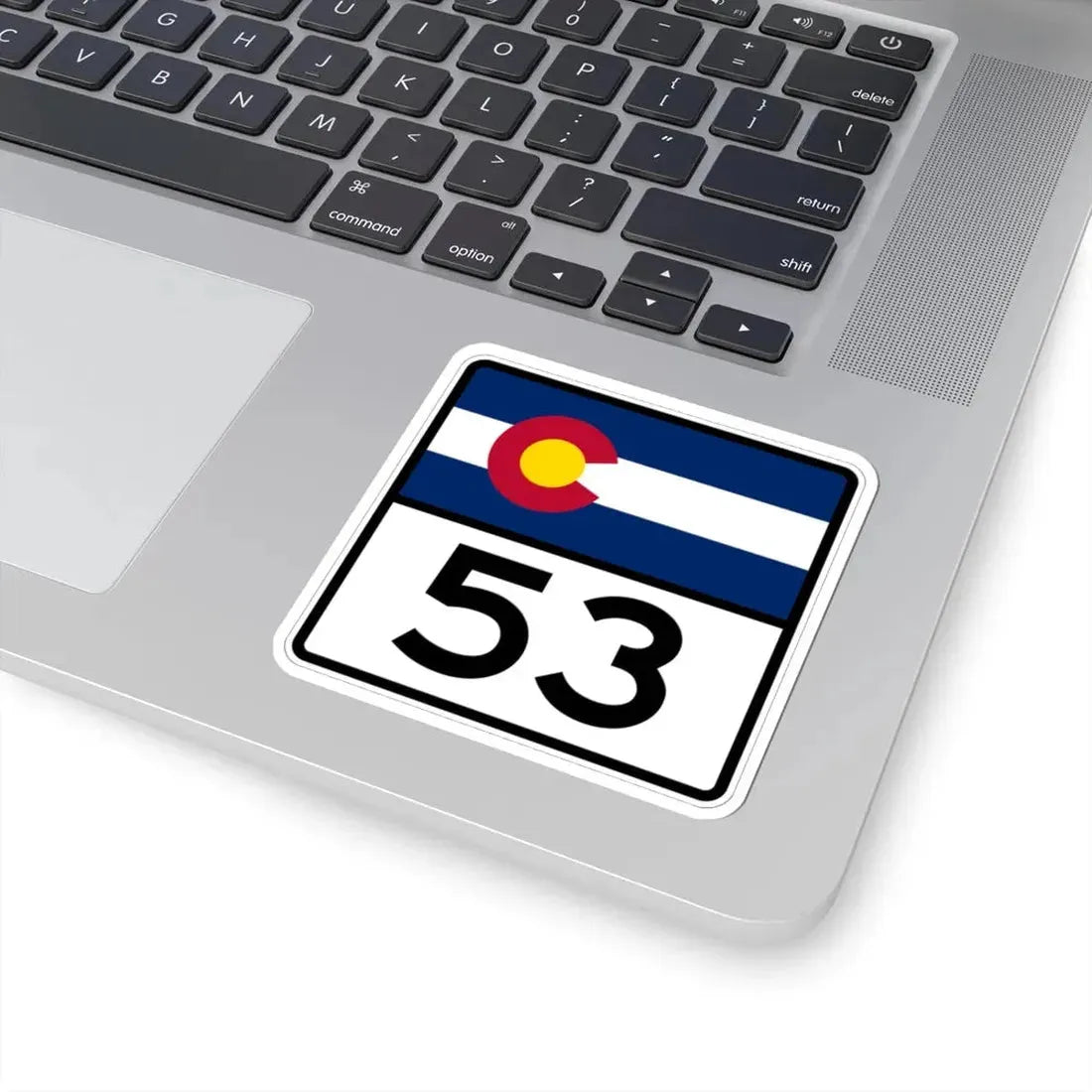 Colorado 53 (Colorado) (Road Sign) STICKER Vinyl Kiss-Cut Decal - The Sticker Space
