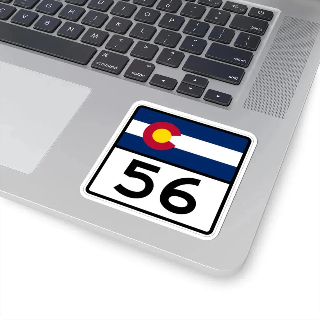 Colorado 56 (Colorado) (Road Sign) STICKER Vinyl Kiss-Cut Decal - The Sticker Space