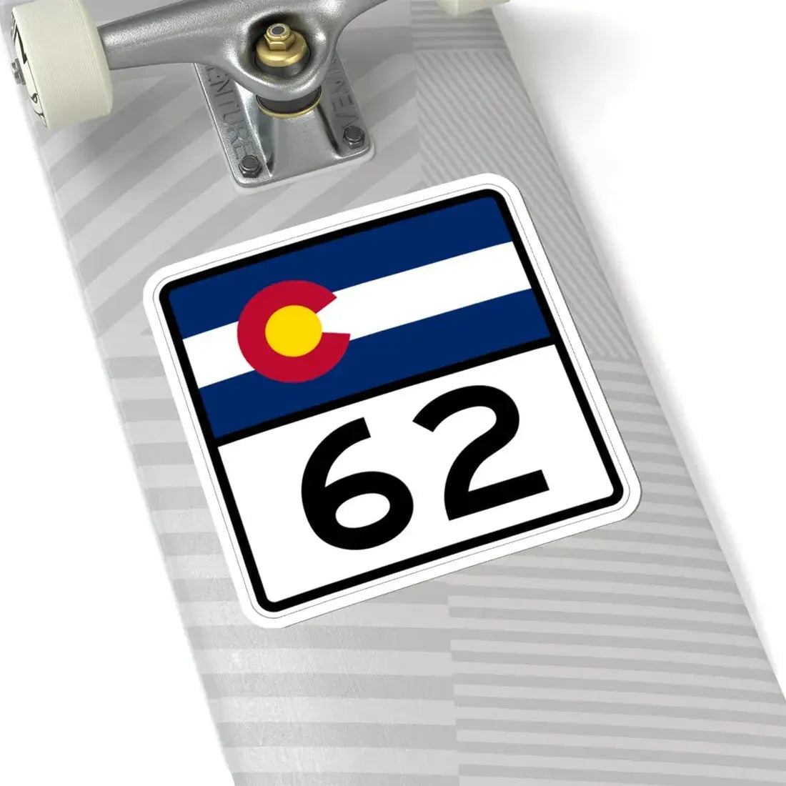 Colorado 62 (Colorado) (Road Sign) STICKER Vinyl Kiss-Cut Decal - The Sticker Space