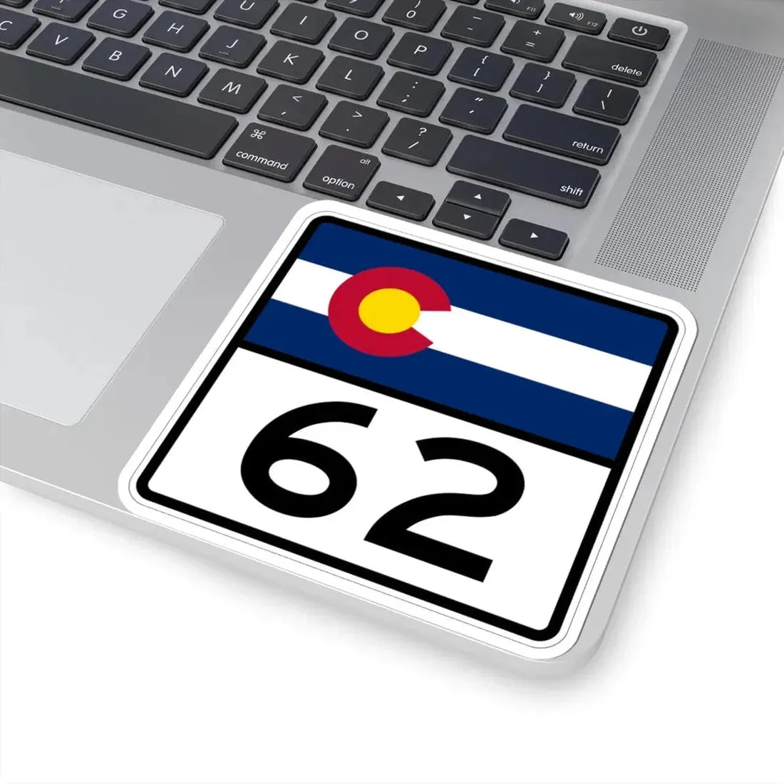 Colorado 62 (Colorado) (Road Sign) STICKER Vinyl Kiss-Cut Decal - The Sticker Space