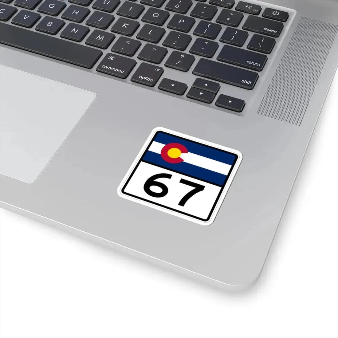 Colorado 67 (Colorado) (Road Sign) STICKER Vinyl Kiss-Cut Decal - The Sticker Space