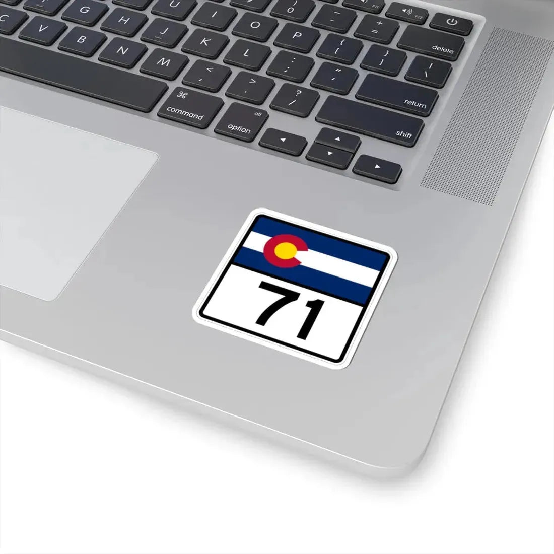 Colorado 71 (Colorado) (Road Sign) STICKER Vinyl Kiss-Cut Decal - The Sticker Space