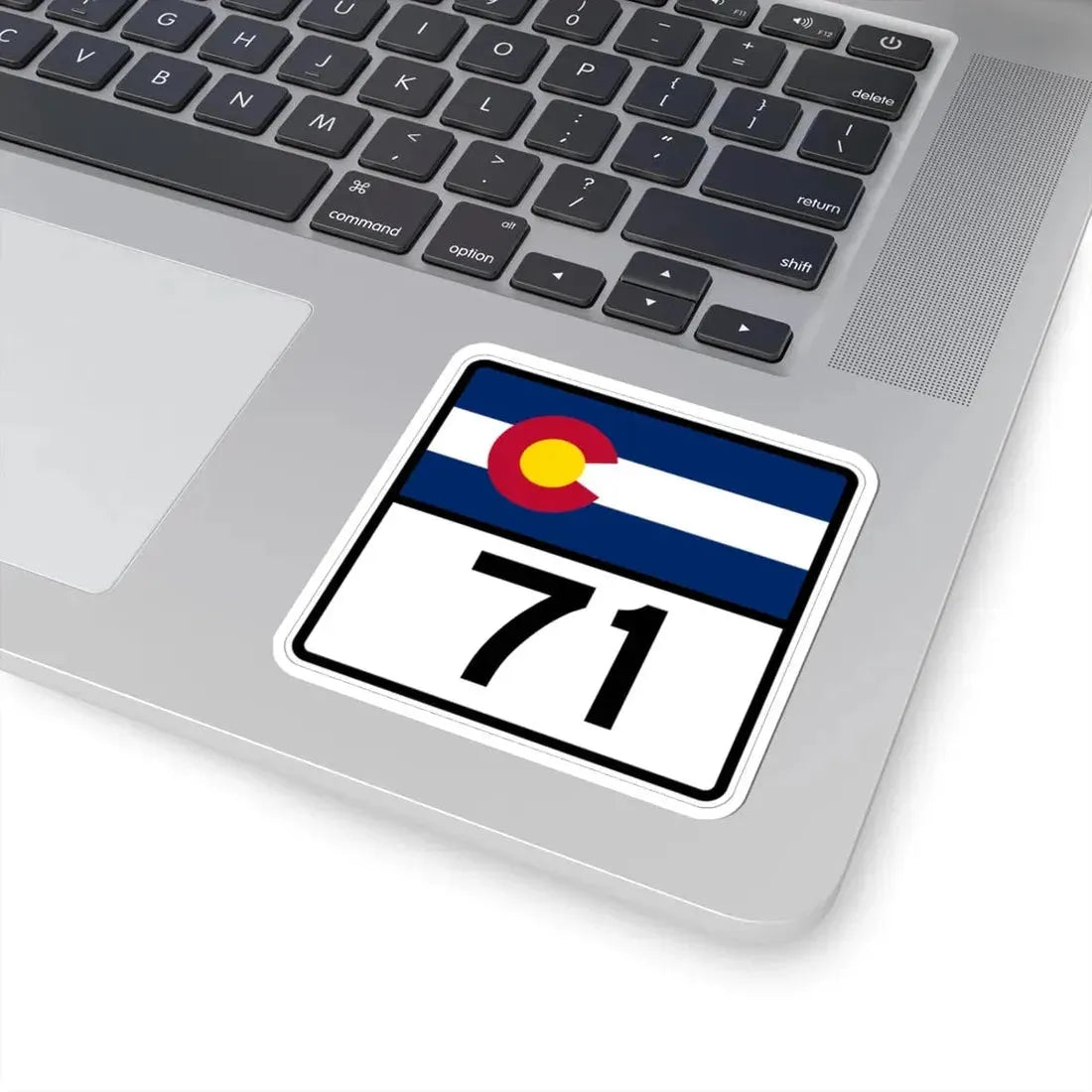 Colorado 71 (Colorado) (Road Sign) STICKER Vinyl Kiss-Cut Decal - The Sticker Space