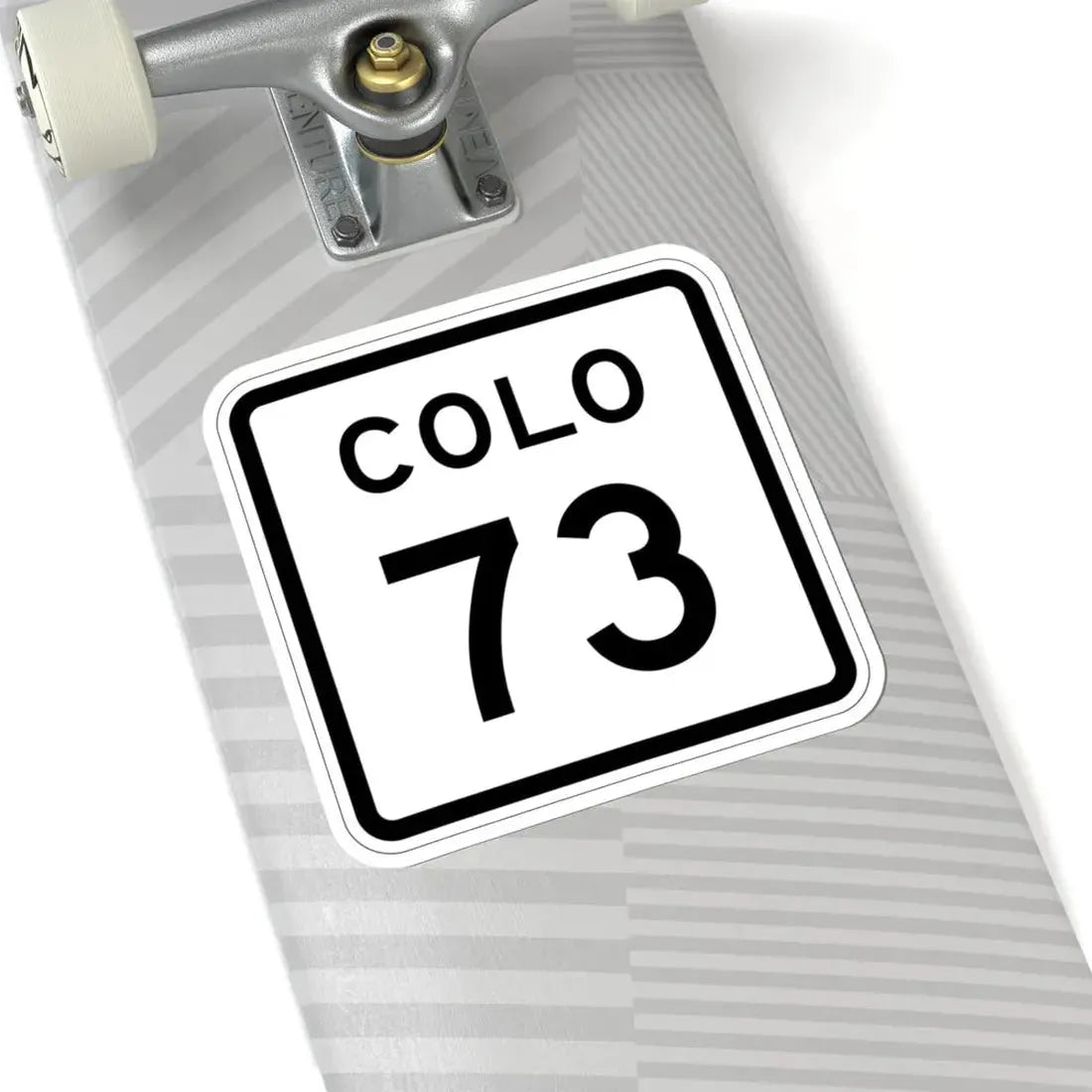 Colorado 73 1952 (Colorado) (Road Sign) STICKER Vinyl Kiss-Cut Decal - The Sticker Space