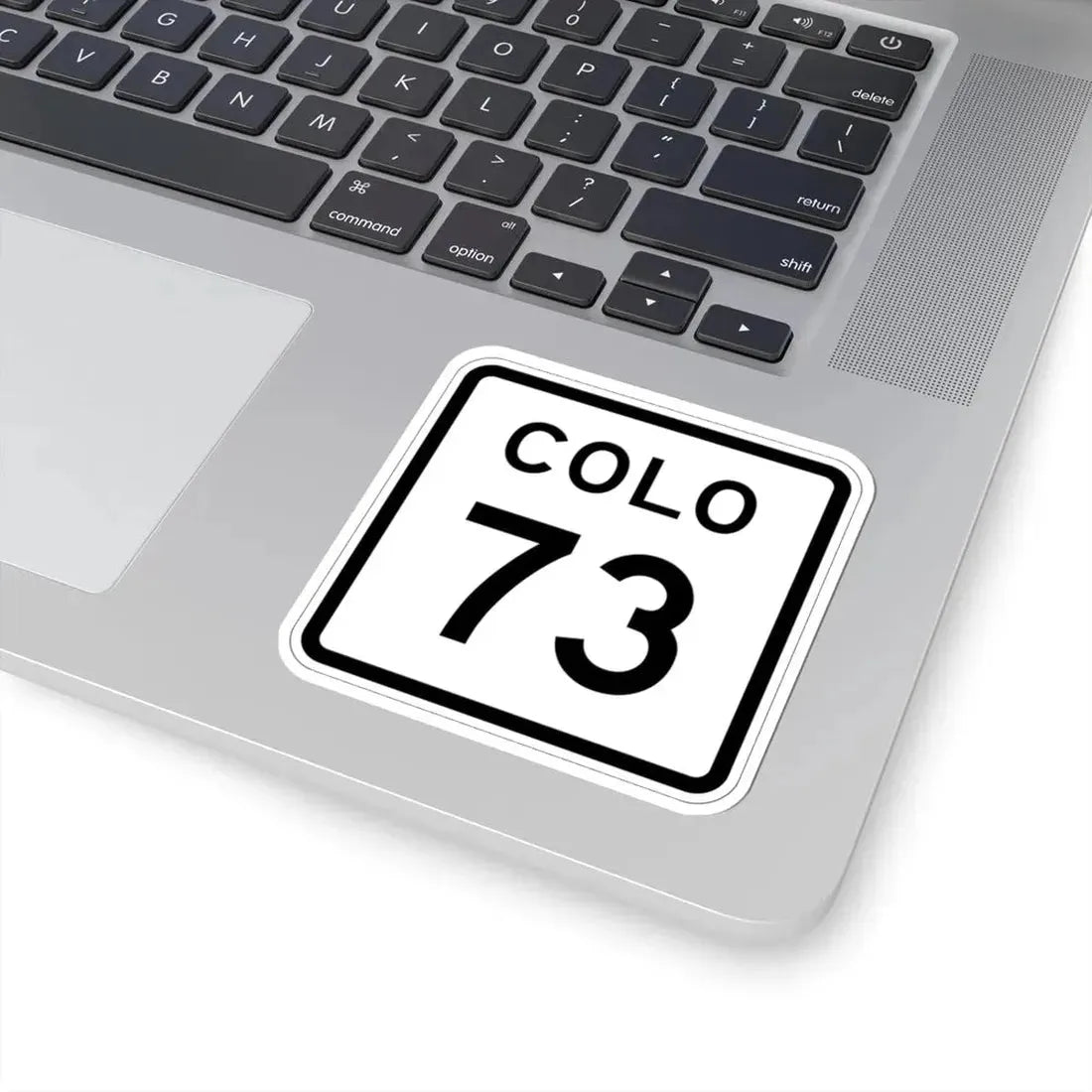 Colorado 73 1952 (Colorado) (Road Sign) STICKER Vinyl Kiss-Cut Decal - The Sticker Space