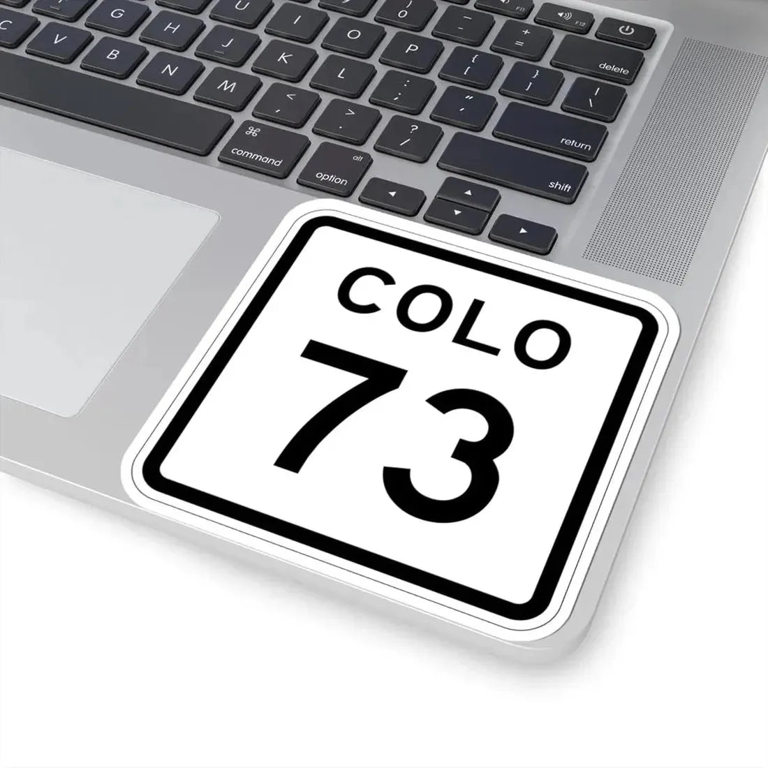 Colorado 73 1952 (Colorado) (Road Sign) STICKER Vinyl Kiss-Cut Decal - The Sticker Space
