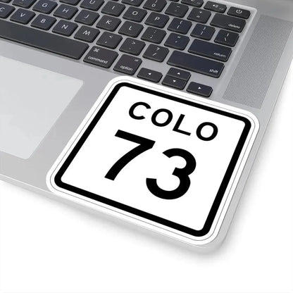 Colorado 73 1952 (Colorado) (Road Sign) STICKER Vinyl Kiss-Cut Decal - The Sticker Space