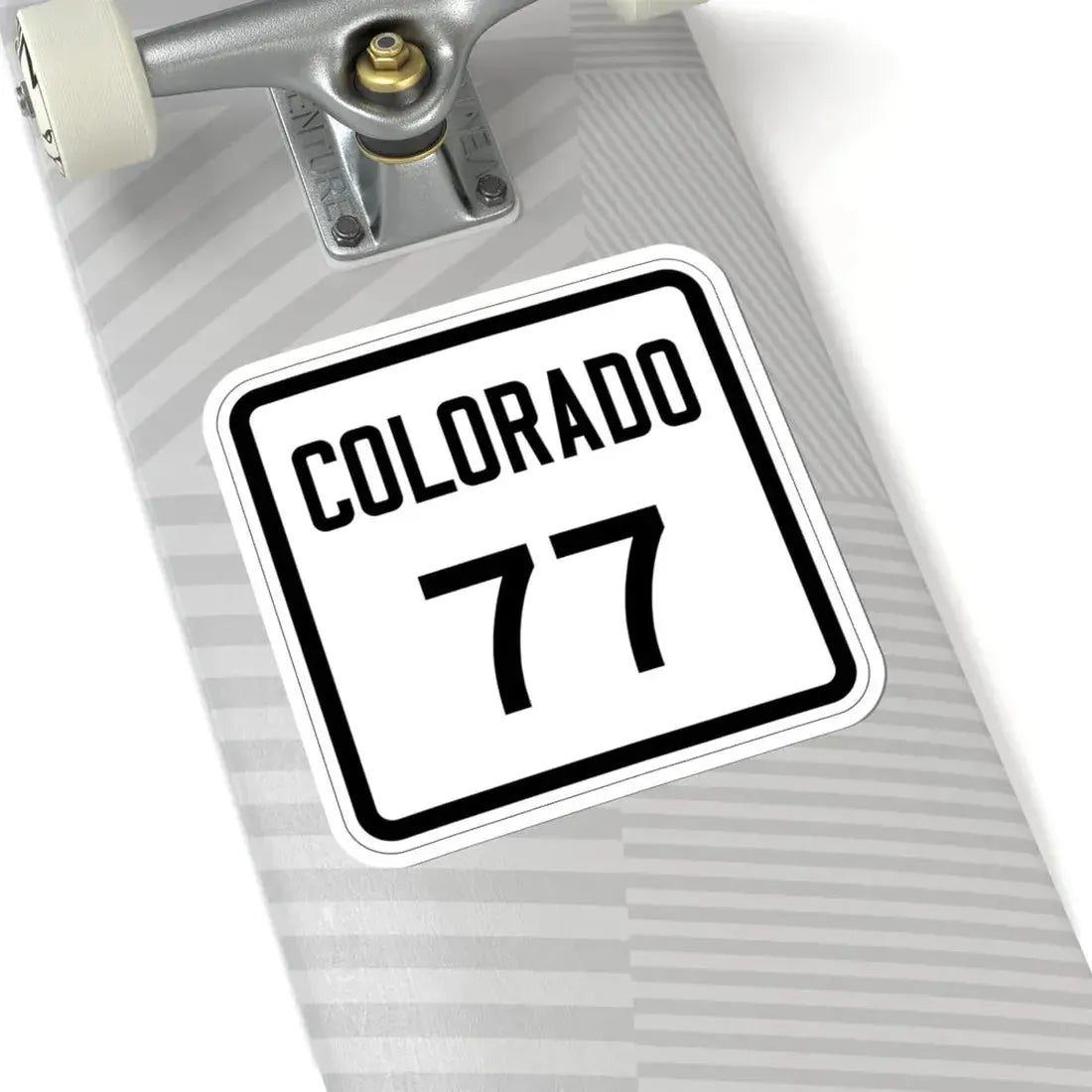 Colorado 77 1946 (Colorado) (Road Sign) STICKER Vinyl Kiss-Cut Decal - The Sticker Space