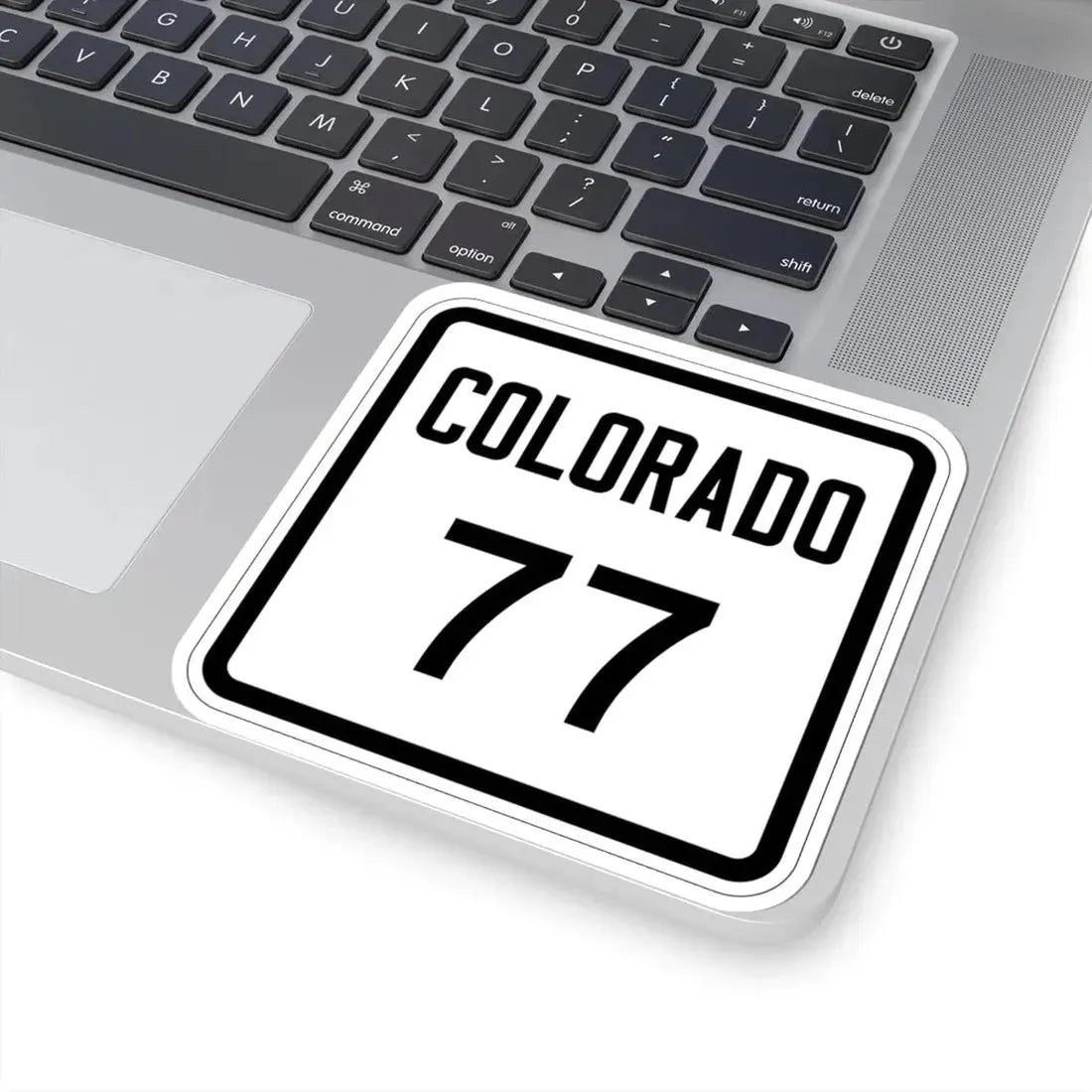 Colorado 77 1946 (Colorado) (Road Sign) STICKER Vinyl Kiss-Cut Decal - The Sticker Space