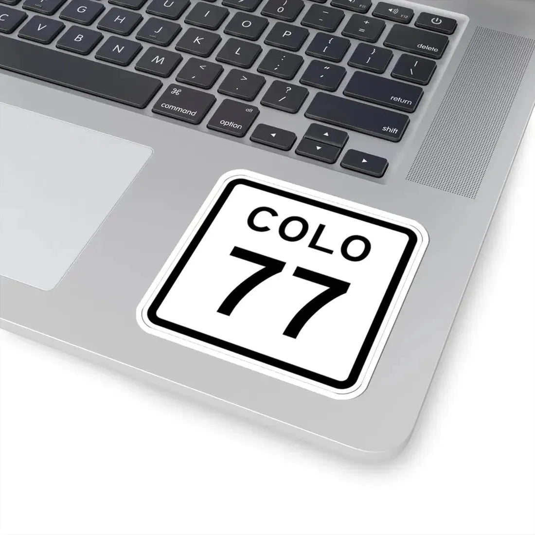 Colorado 77 1952 (Colorado) (Road Sign) STICKER Vinyl Kiss-Cut Decal - The Sticker Space