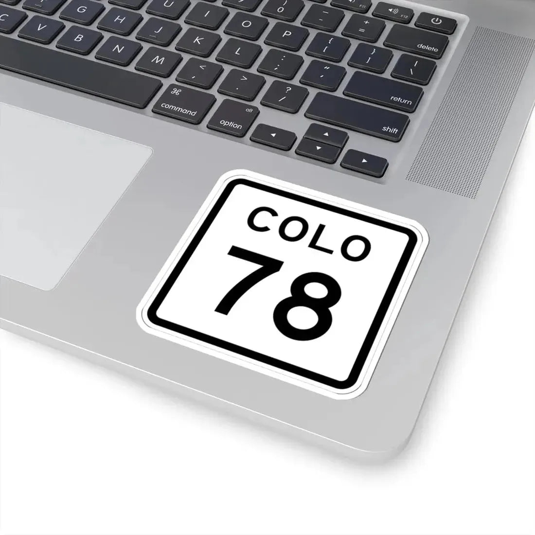 Colorado 78 1952 (Colorado) (Road Sign) STICKER Vinyl Kiss-Cut Decal - The Sticker Space