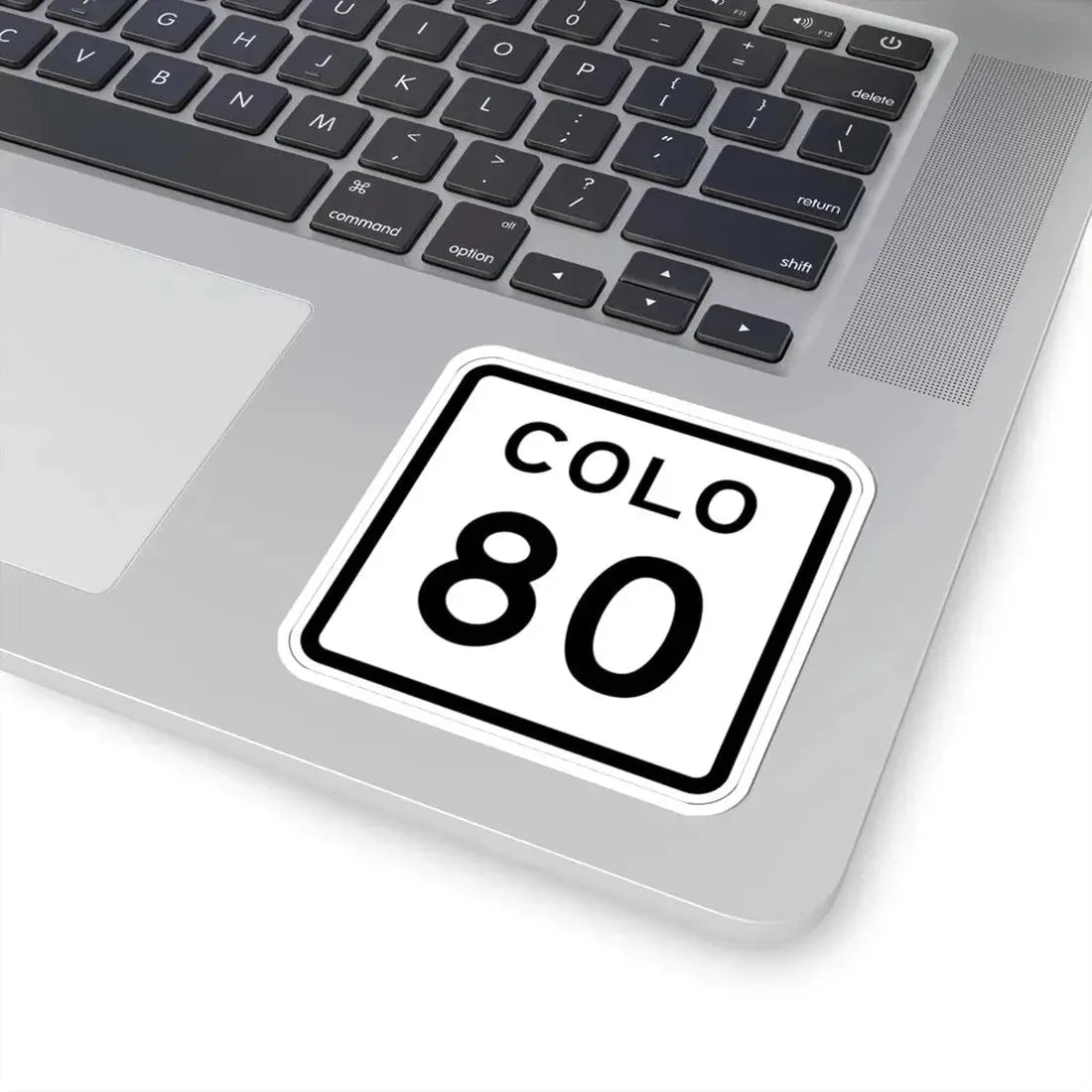 Colorado 80 1952 (Colorado) (Road Sign) STICKER Vinyl Kiss-Cut Decal - The Sticker Space