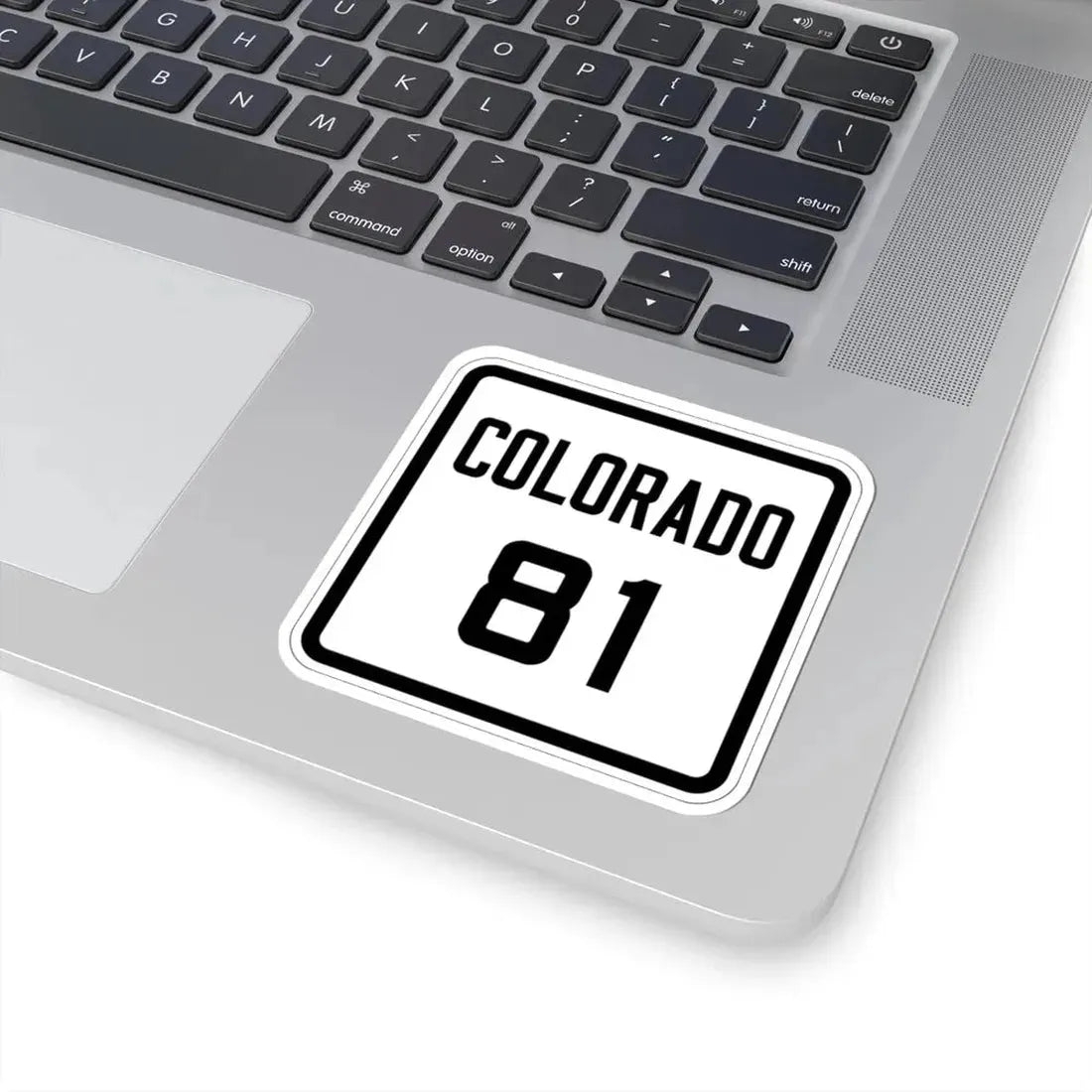 Colorado 81 1926 (Colorado) (Road Sign) STICKER Vinyl Kiss-Cut Decal - The Sticker Space