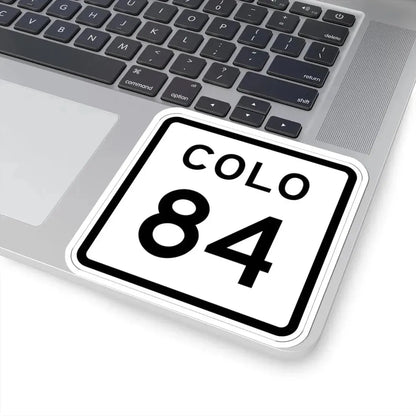 Colorado 84 1952 (Colorado) (Road Sign) STICKER Vinyl Kiss-Cut Decal - The Sticker Space