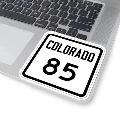 Colorado 85 1946 (Colorado) (Road Sign) STICKER Vinyl Kiss-Cut Decal - The Sticker Space