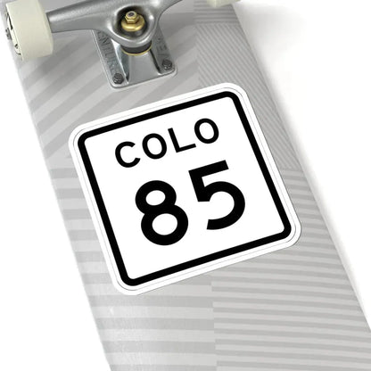 Colorado 85 1952 (Colorado) (Road Sign) STICKER Vinyl Kiss-Cut Decal - The Sticker Space