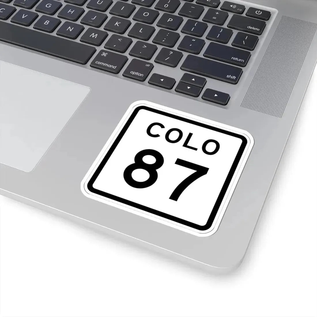 Colorado 87 1952 (Colorado) (Road Sign) STICKER Vinyl Kiss-Cut Decal - The Sticker Space