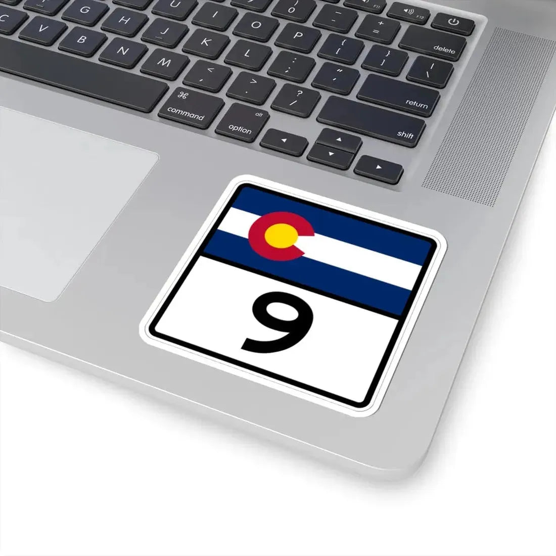 Colorado 9 (Colorado) (Road Sign) STICKER Vinyl Kiss-Cut Decal - The Sticker Space
