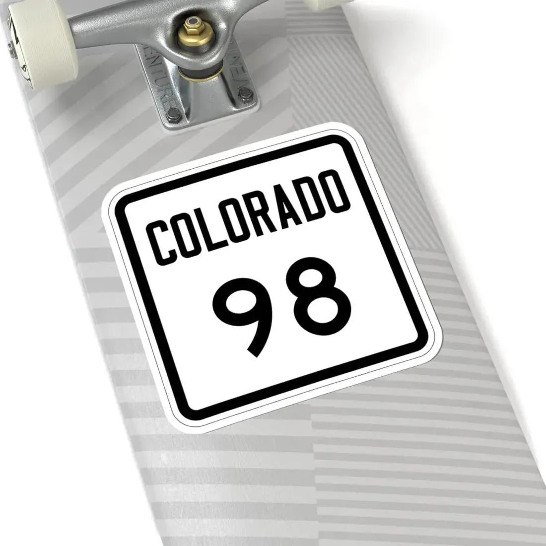 Colorado 98 1946 (Colorado) (Road Sign) STICKER Vinyl Kiss-Cut Decal - The Sticker Space
