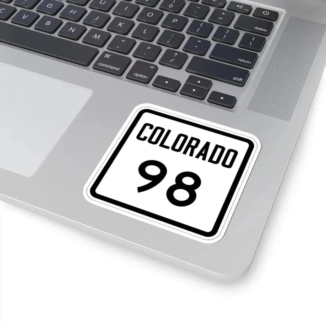 Colorado 98 1946 (Colorado) (Road Sign) STICKER Vinyl Kiss-Cut Decal - The Sticker Space