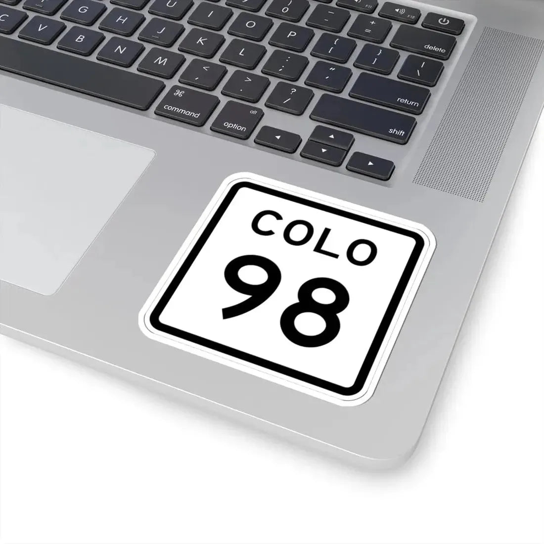 Colorado 98 1952 (Colorado) (Road Sign) STICKER Vinyl Kiss-Cut Decal - The Sticker Space