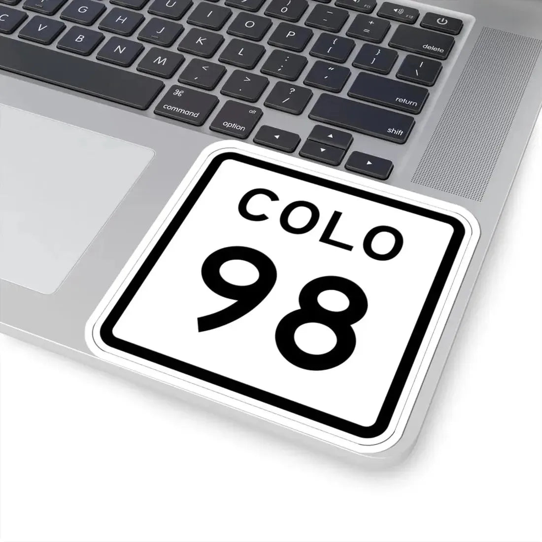 Colorado 98 1952 (Colorado) (Road Sign) STICKER Vinyl Kiss-Cut Decal - The Sticker Space