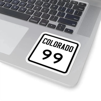 Colorado 99 1946 (Colorado) (Road Sign) STICKER Vinyl Kiss-Cut Decal - The Sticker Space