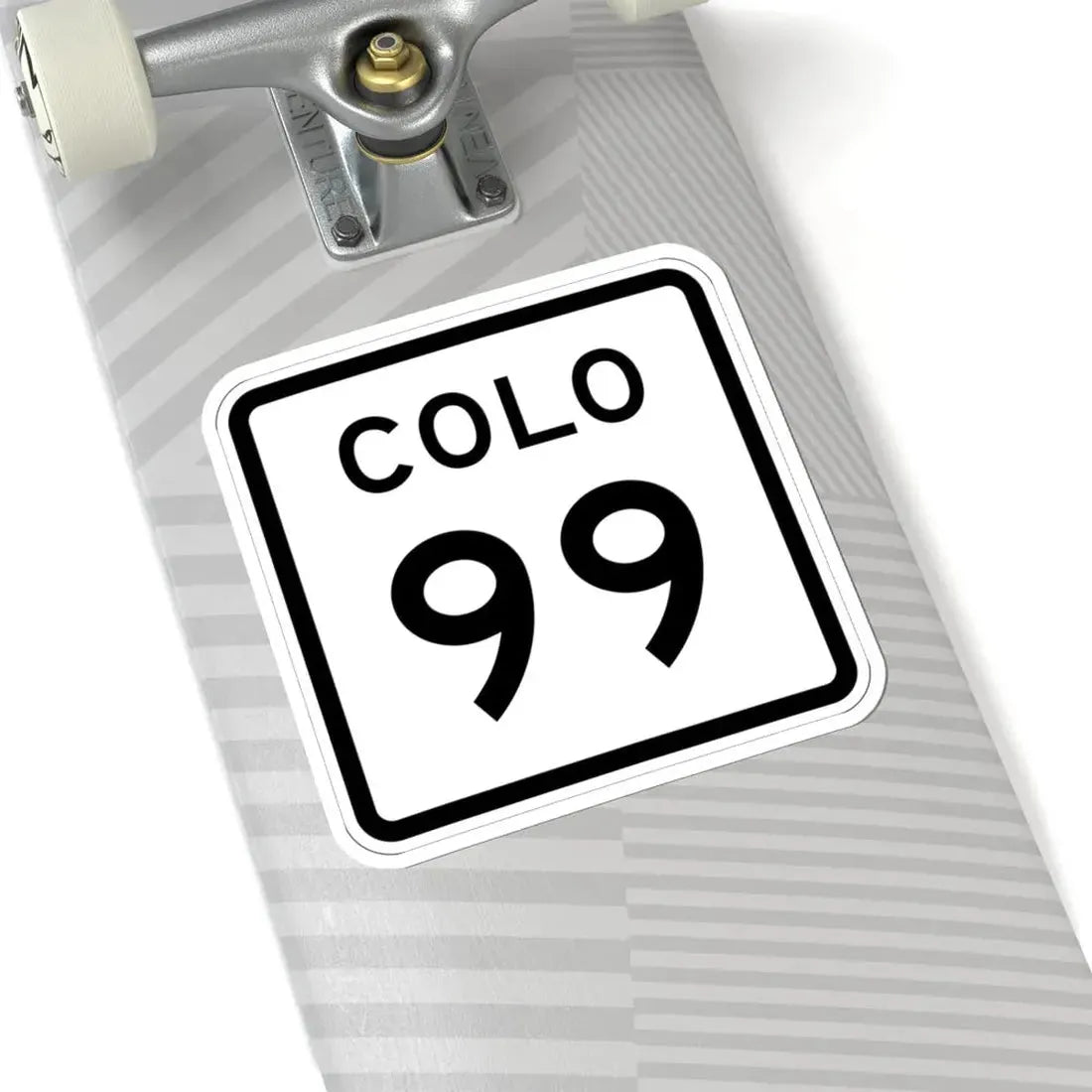 Colorado 99 1952 (Colorado) (Road Sign) STICKER Vinyl Kiss-Cut Decal - The Sticker Space